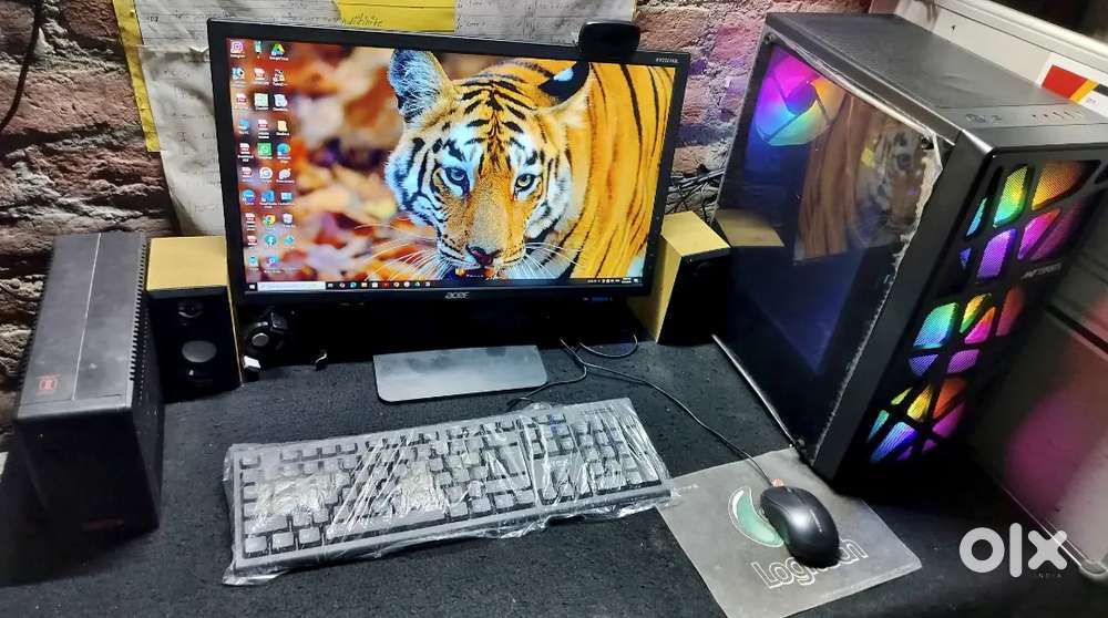 Core i5 3rd Gen RGB PC  8GB RAM  256GB NVMe + 500GB HDD  Warranty
