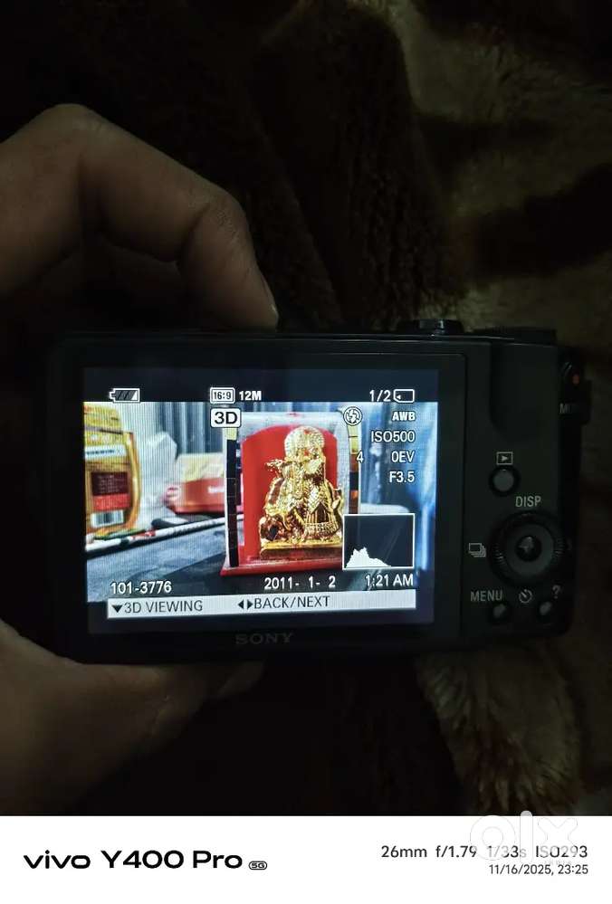 Sony 3D 10x optical zoom gps cyber-shot