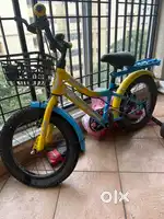 Kids cycle for 3-5 years with trainer wheel