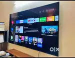 55 Inch smart 100% 4k with voice remote control 2GB RAM 16GB STORE