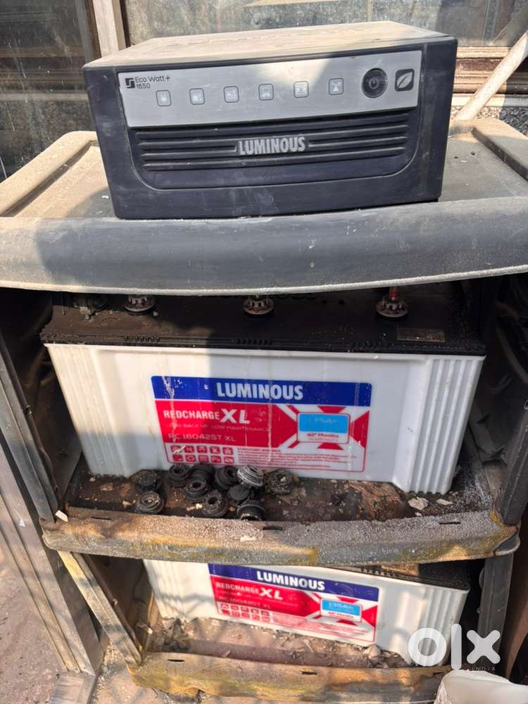 Luminous Inverter with 2 Battery