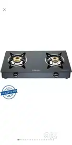 Bajaj, glass automatic gas stove ( 2 burner)