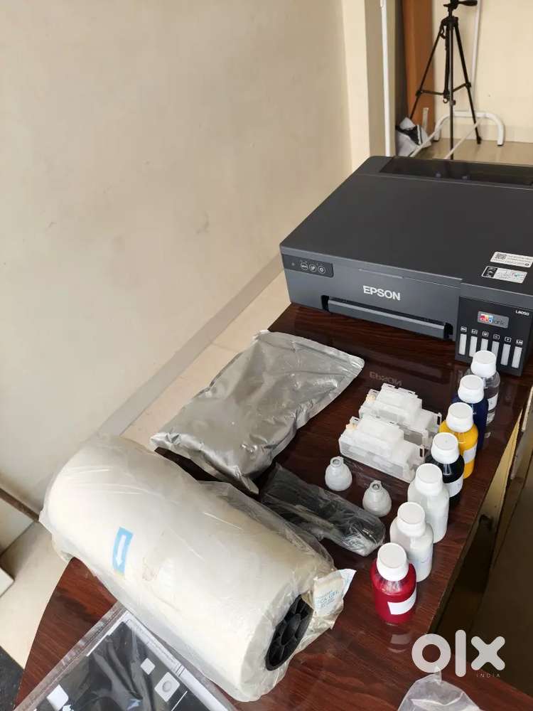 T-Shirt printing machine DTF printing setup