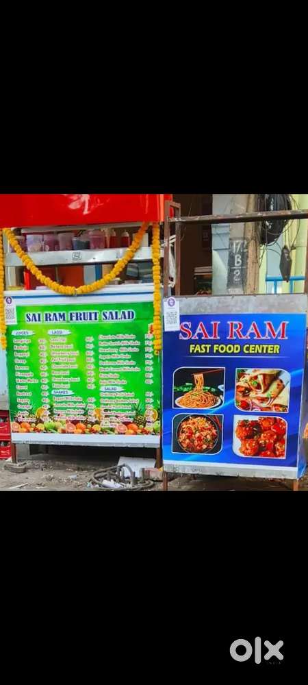 Steel food counter