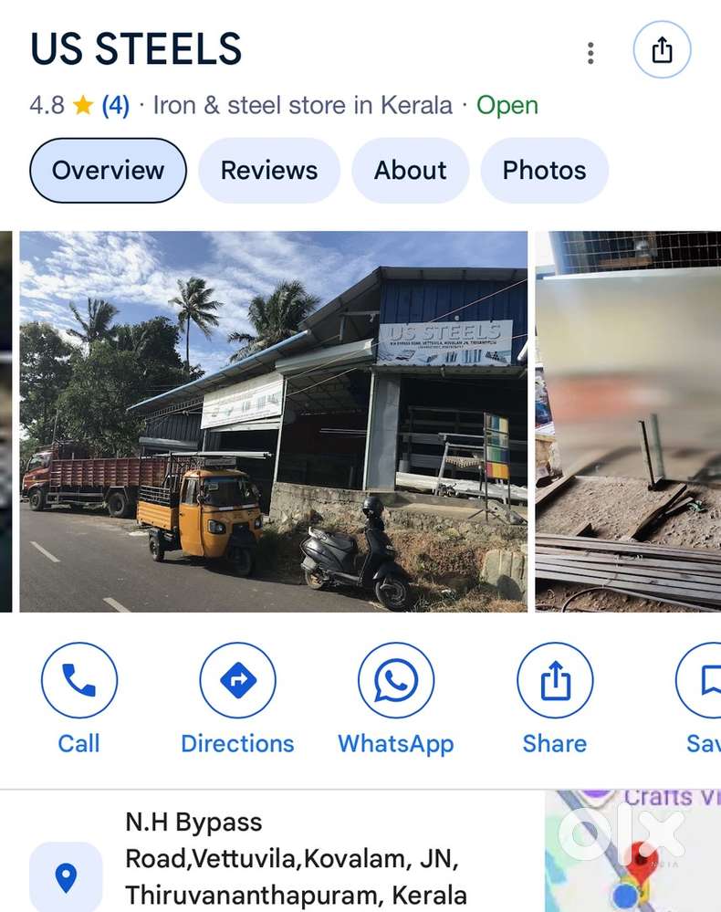 Shop boy for steel/Tmt