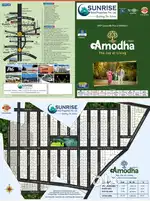 Sunrise infra projects amodha Open plots available for sale in Shadnag