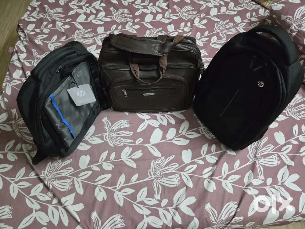 Three Laptop Cum office Bags.