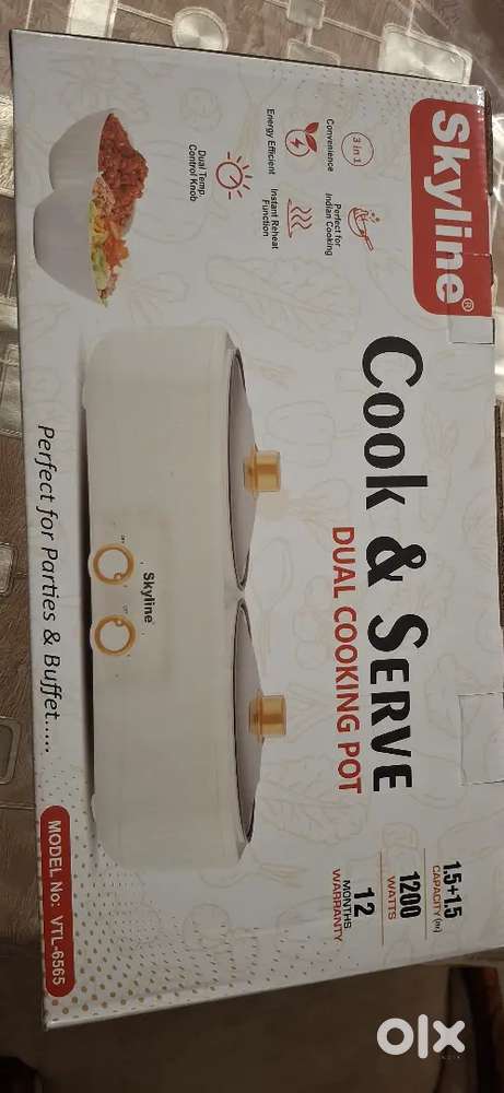 Skyline cook and serve and CELLO QUICK POP BREAD TOASTER