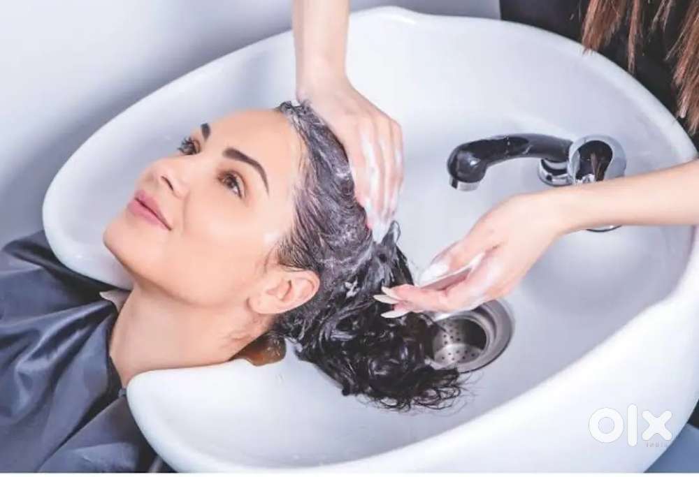 Head wash home service available  wax
