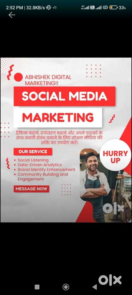 Social media marketing  Service grow business