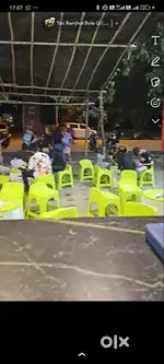 Plastic chairs