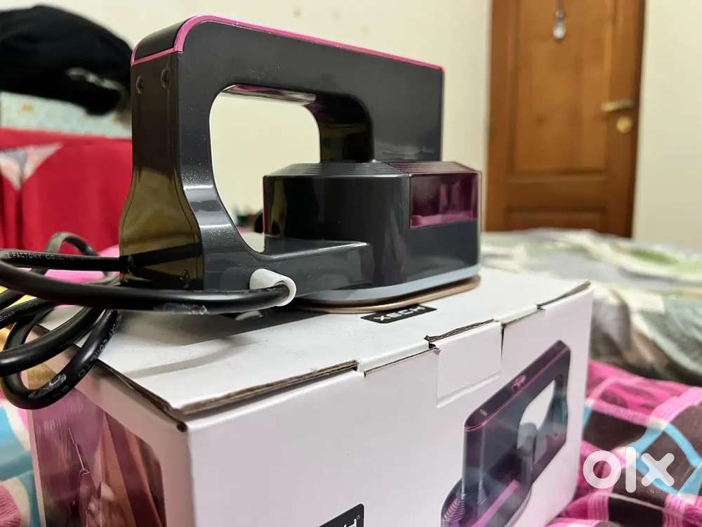 Steam iron and garment steamer