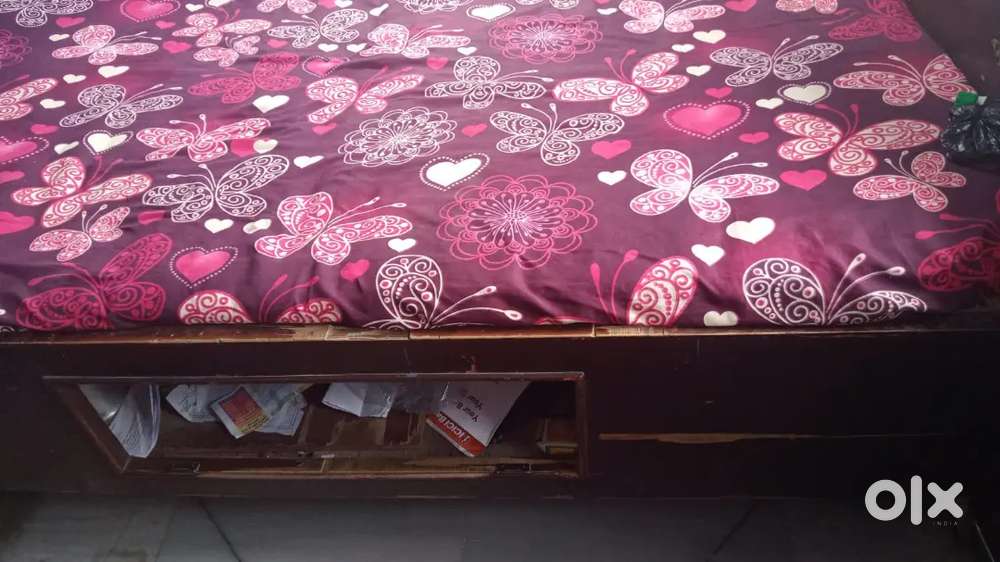 Wooden Double Bed