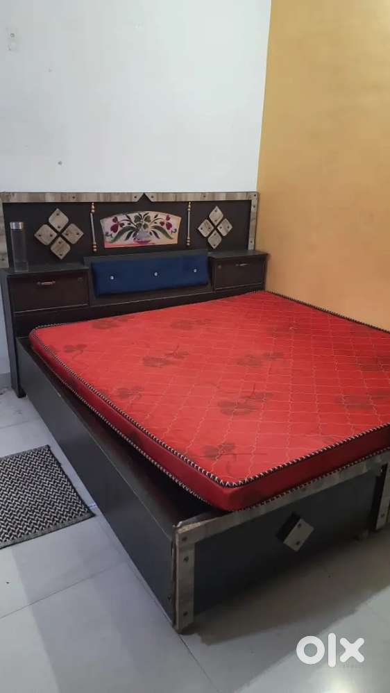 Bed for sell 6*6 and back Fully comfortable and smooth cushion...