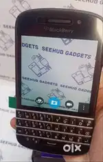 All new Blackberry Q10 handset a qwerty keypad model availabile here w