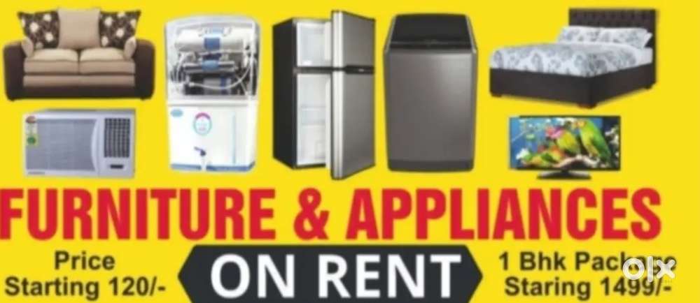 Furniture appliances on RENT