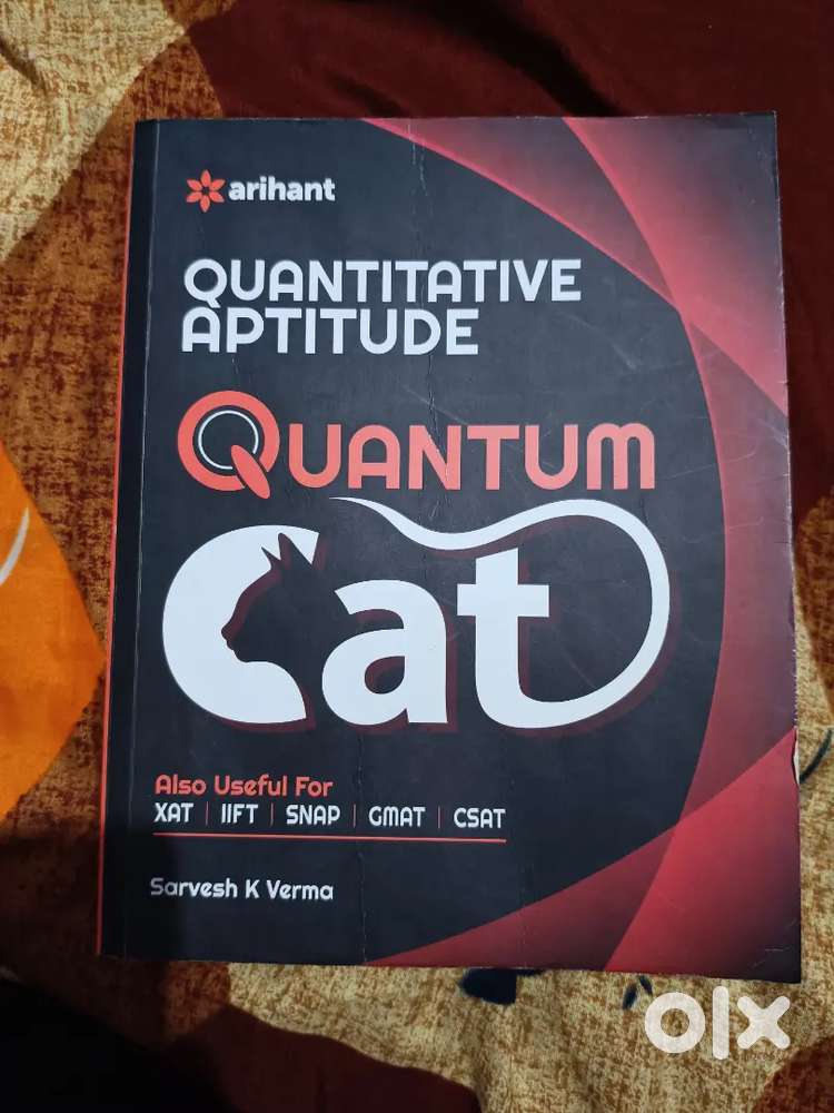 Quantitative Aptitude Quantum CAT by Sarvesh K Verma   New, Unused