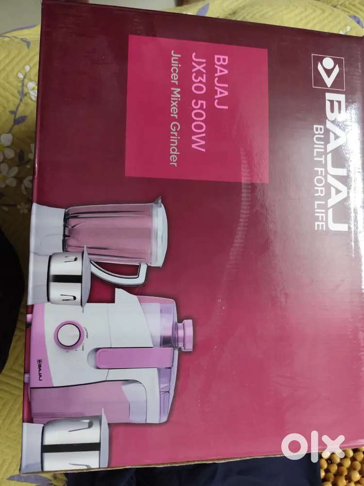 Bajaj jx30 500w juicer mixer grinder