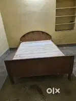 Double sized bed flung