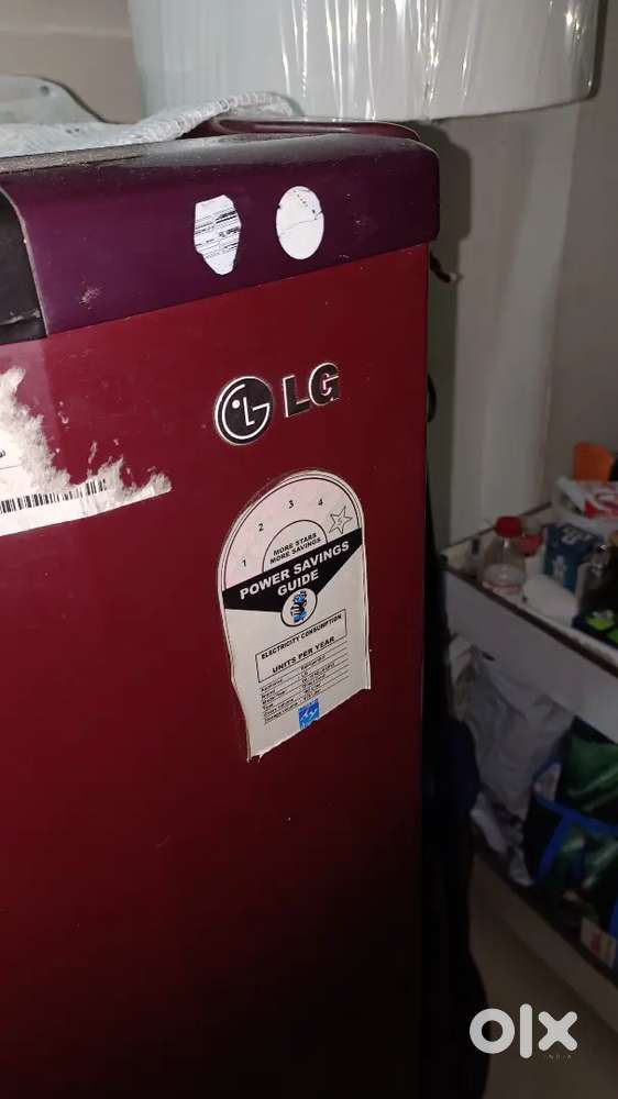 Lg fridge single door parfect working condition veg basket nahi hai