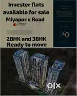 Invester Flats for sale in Candeur 40 Miyapur x road