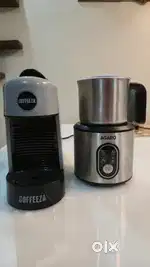 Coffeeza Nespresso Compatible Coffee Machine with Agaro Milk Frother