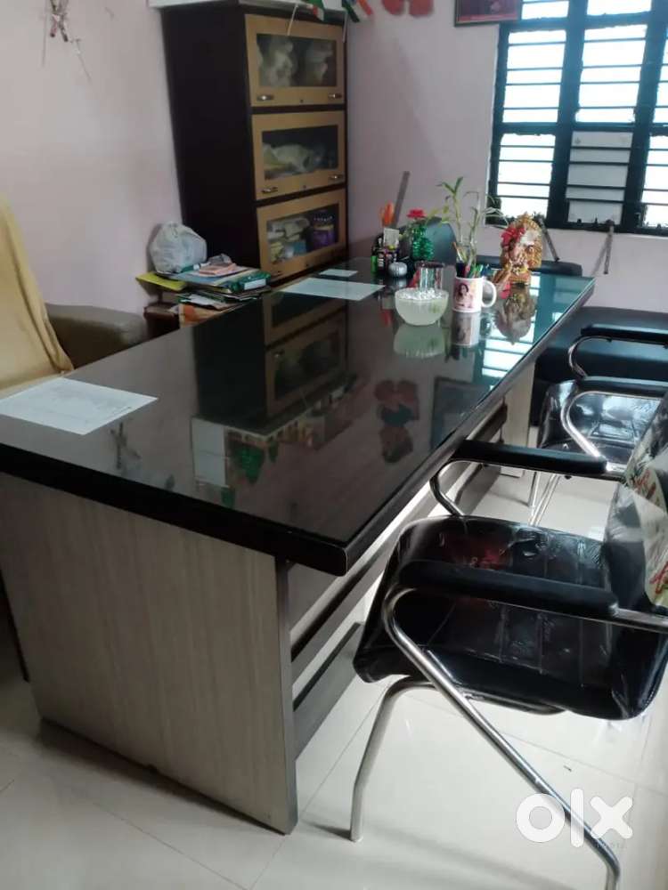 Iron Hostel beds and Iron Frame 3seater Desk bench.