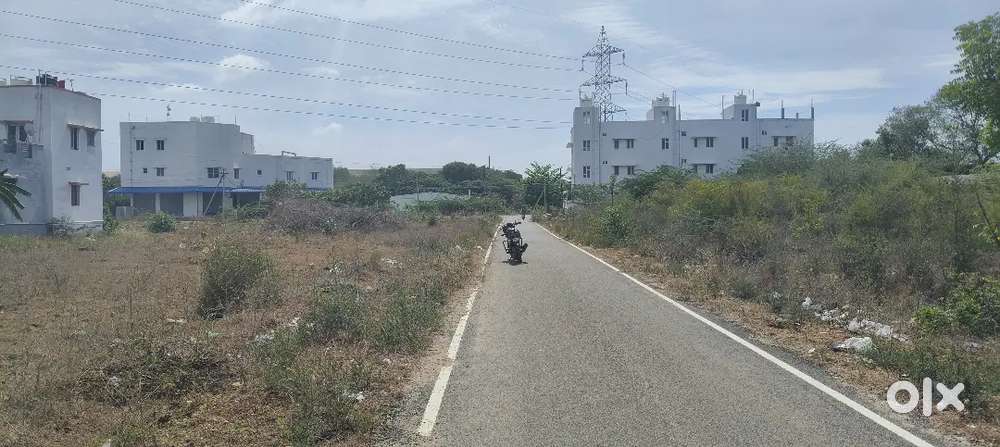 RESIDENTIAL VILLA PLOTS FOR SALE @THENNAMPALAYAM ON ROAD PLOT