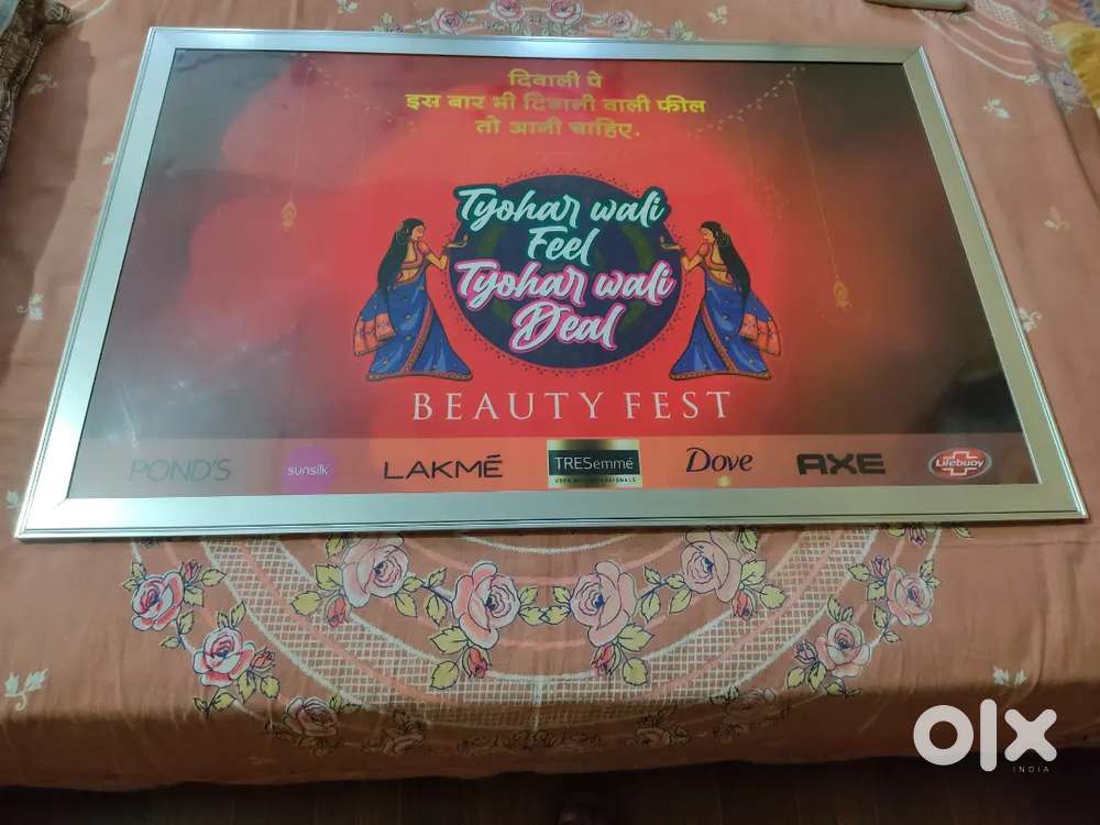 LED Promotional Board-BEAUTY FEST- Excellent condition.