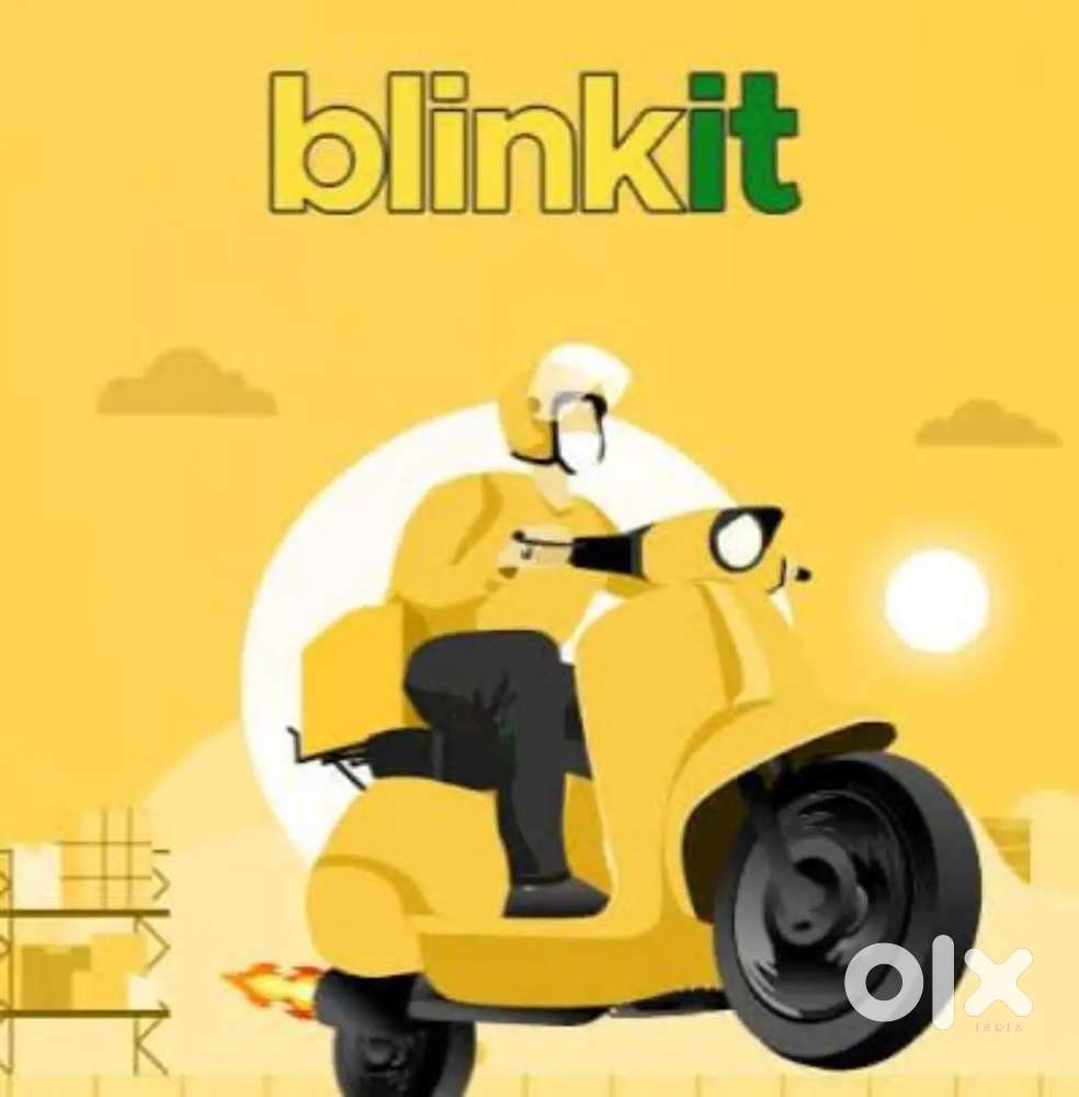 Blinkit grocery delivery boy