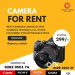 CAMERA FOR RENT