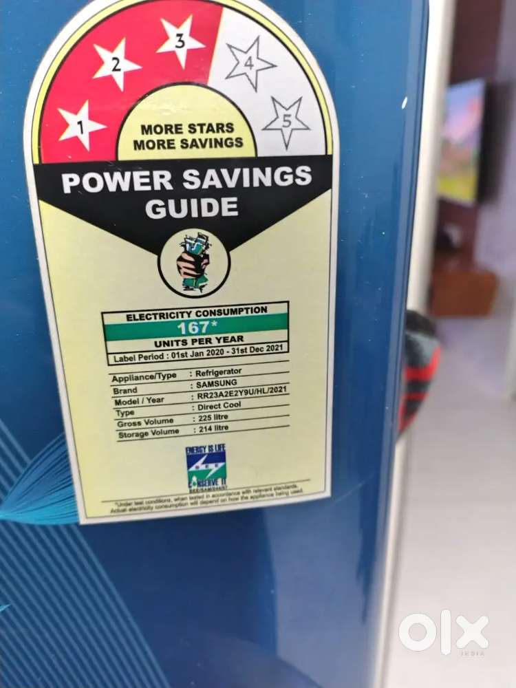 Samsung new fridge 225 ltr
