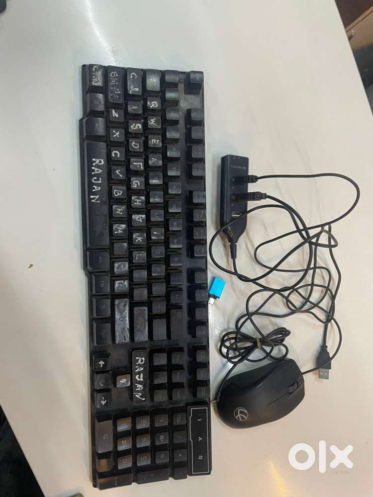 gaming keybord and mouse