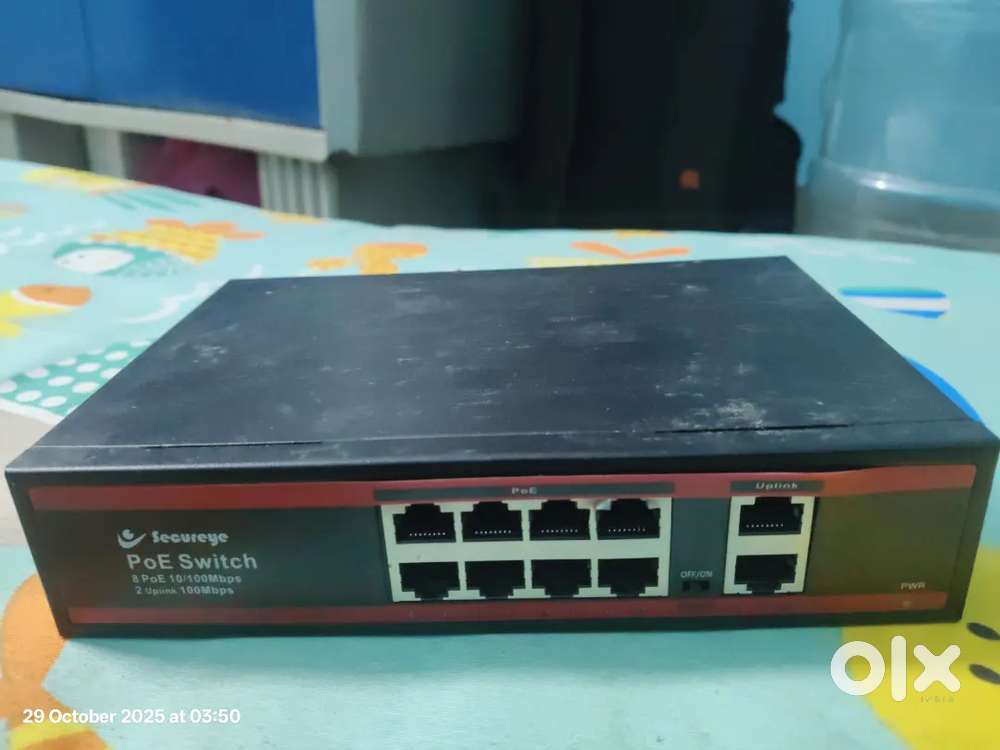 Secureye PoE Switch, Router