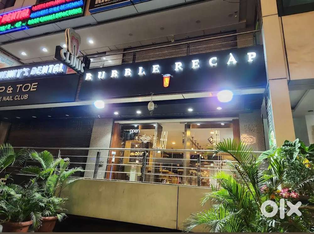 Full Café Setup for Sale – Bubble Recàp, Jubilee Hills, Hyderabad