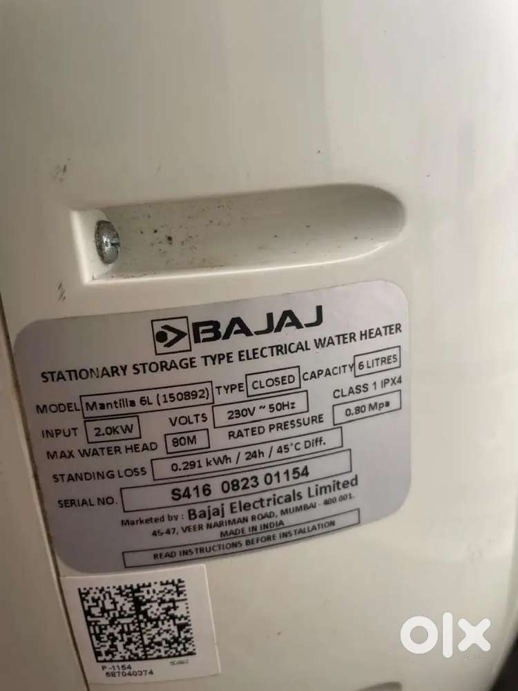 Bajaj Water geyser