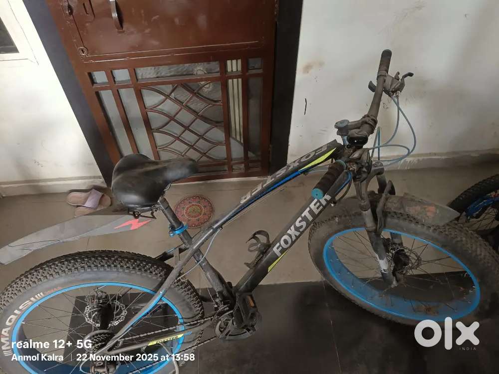 Foxster fat bike cycle 1 years old for sell good condition