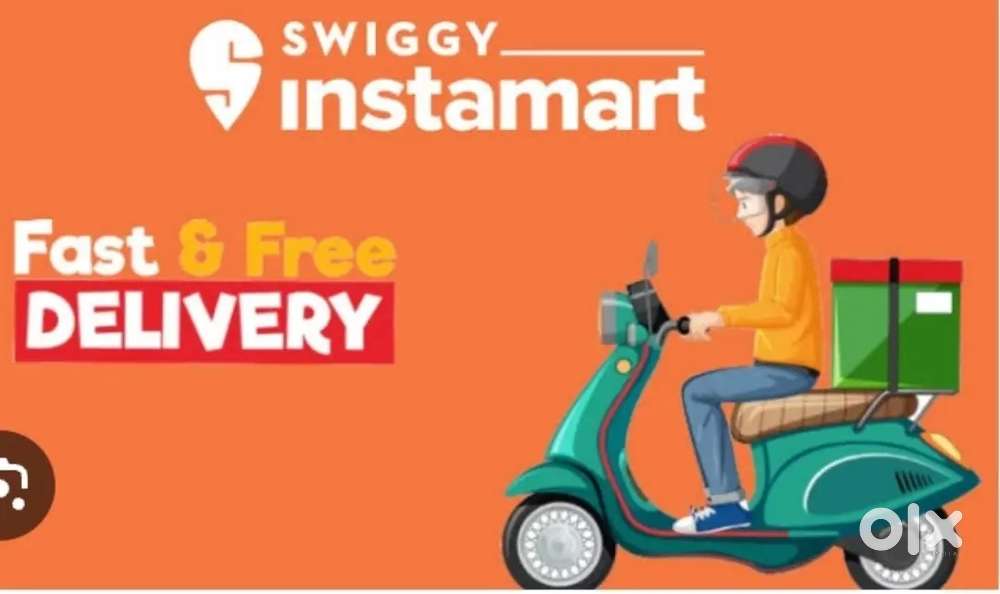 Argent requirment for food and Instamart delevery boy