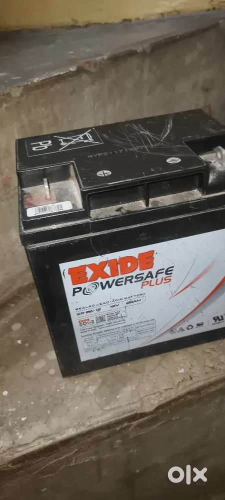 Brand new condition Exide 12v battery 26 ah