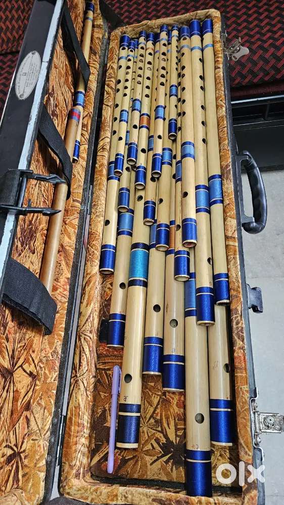 Professional Hindustani flute set