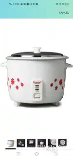 Prestige rice cooker and a chopper