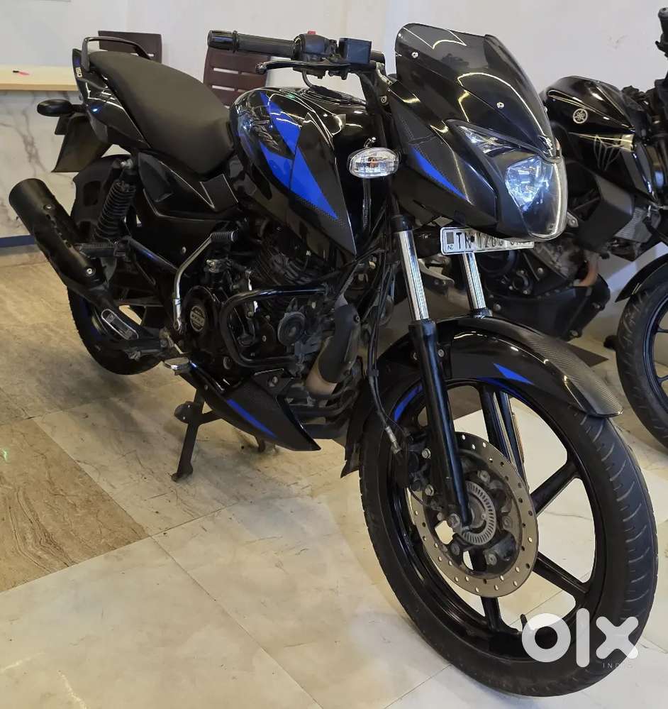 Bajaj Pulsar 150, 2024 model, Black with blue colour