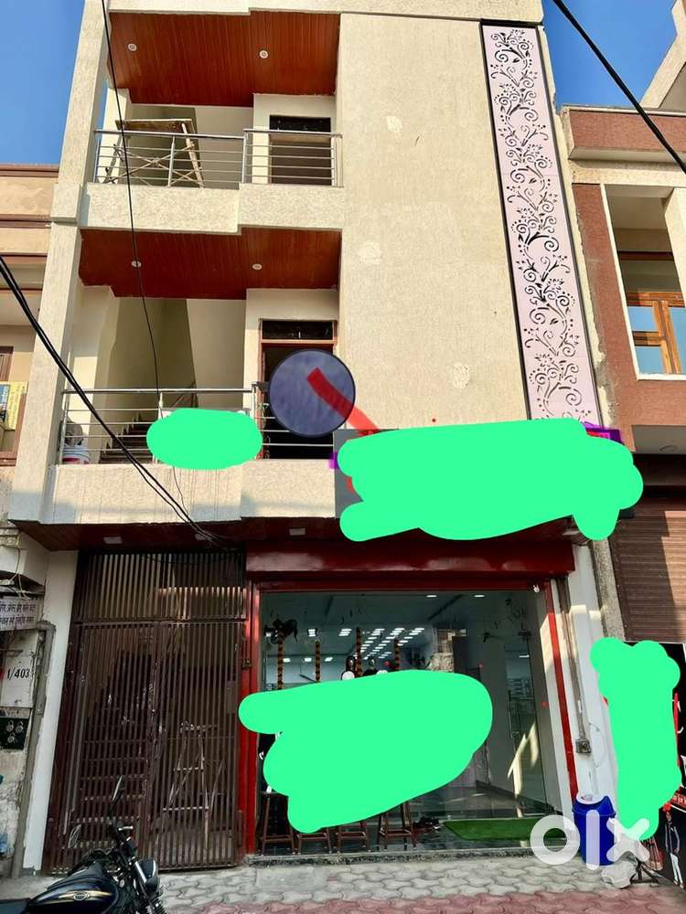 Ground floor shop, and first floor and second floor, Pg