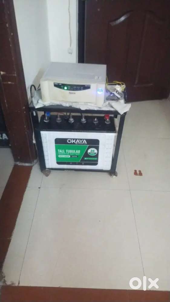 Inverter and battery with stand