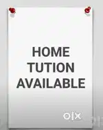 I provide home tutions from class 1st to 10th