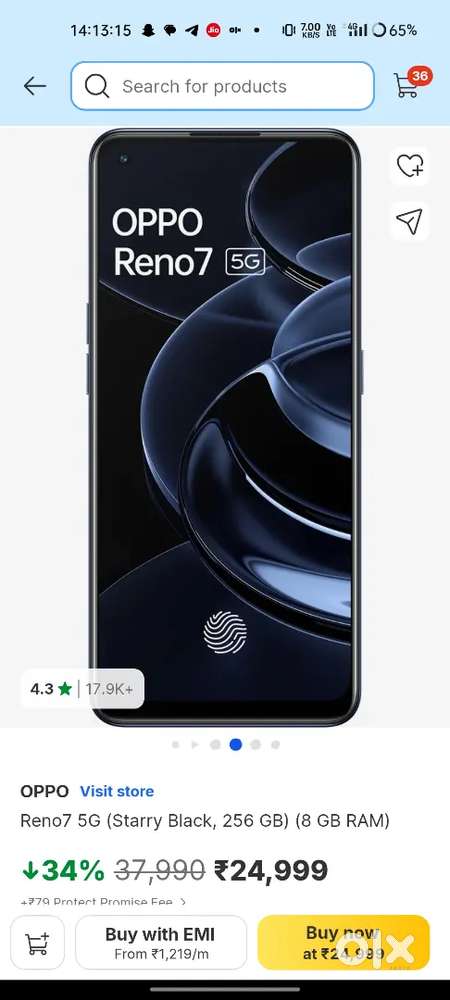 oppo Reno 7 ka original display Kisi ka pass hai to msg karo