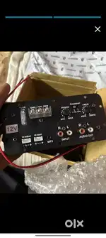 Baas amp   8 Inch subwoofer new connection
