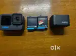 Gopro hero 10 (hardly used) in excellent condition with accessories