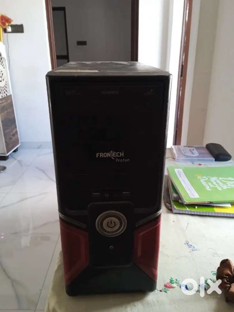 CPU with keyboard and mouse