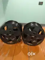 Wheel rim of Hyundai Exter AMT knight